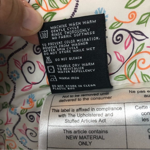 SUNICE Goose Down Puffer Jacket Coat Size 8 Full Zip Thumbhole Sleeve Inner Hood - Picture 12 of 16